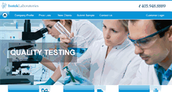 Desktop Screenshot of isoteklabs.com